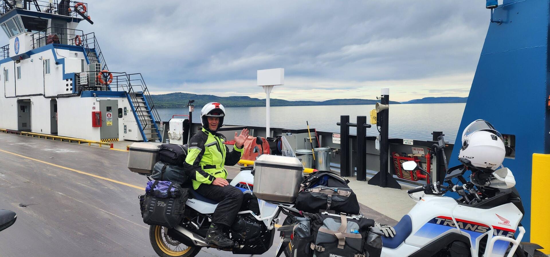 Sailor biker