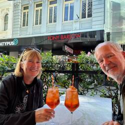 Zum Abschied ein Spritz