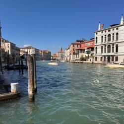 wir streifen wiedermal den Canal Grande