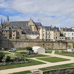 Die alte Stadtmauer von Vannes