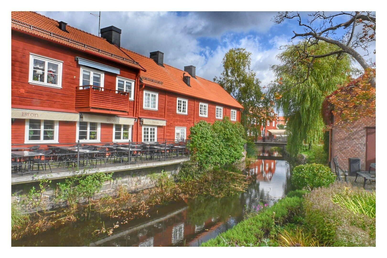 Eksjös idyllischer Stadtkern zählt zu den am besten erhaltenden Holzstädten Europas