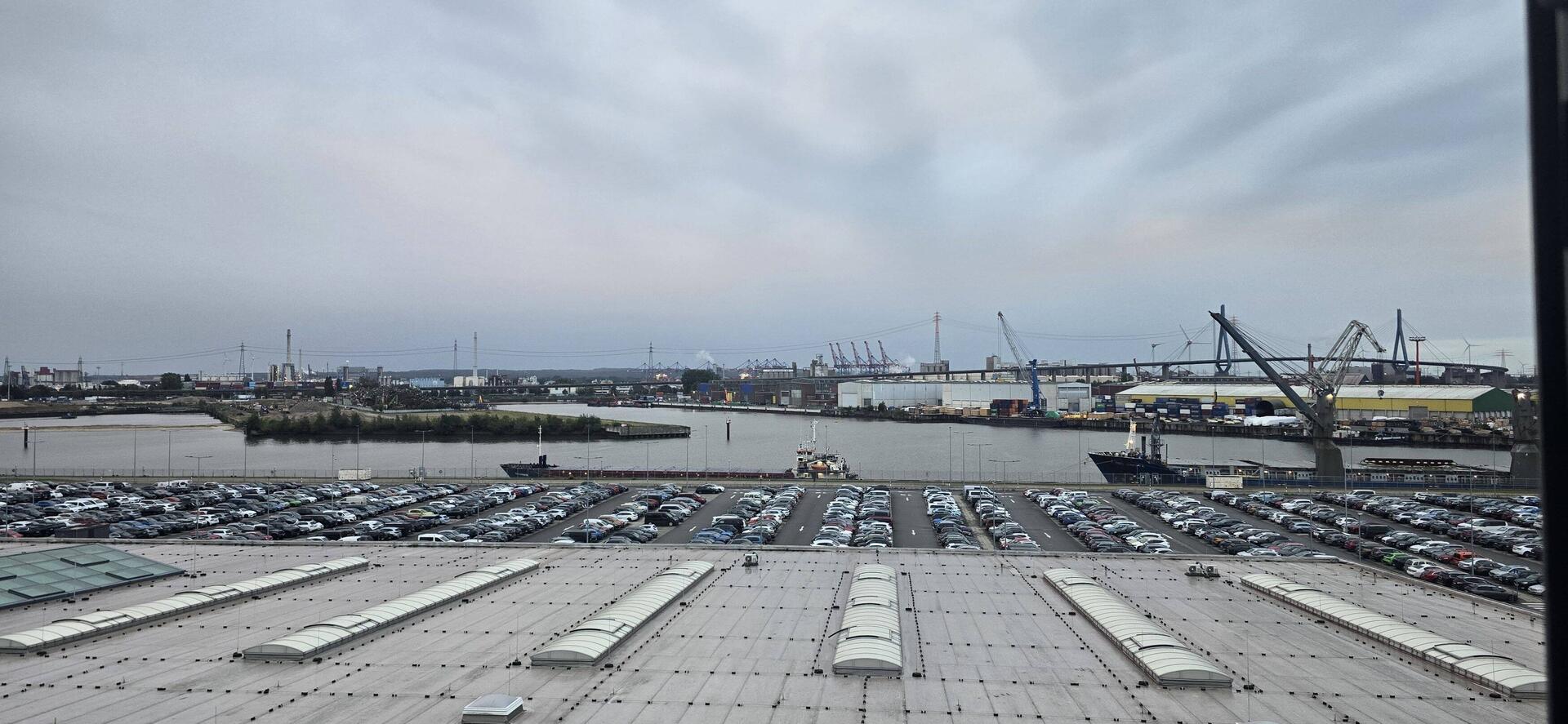 Aussicht von Bord