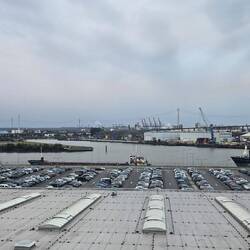 Aussicht von Bord