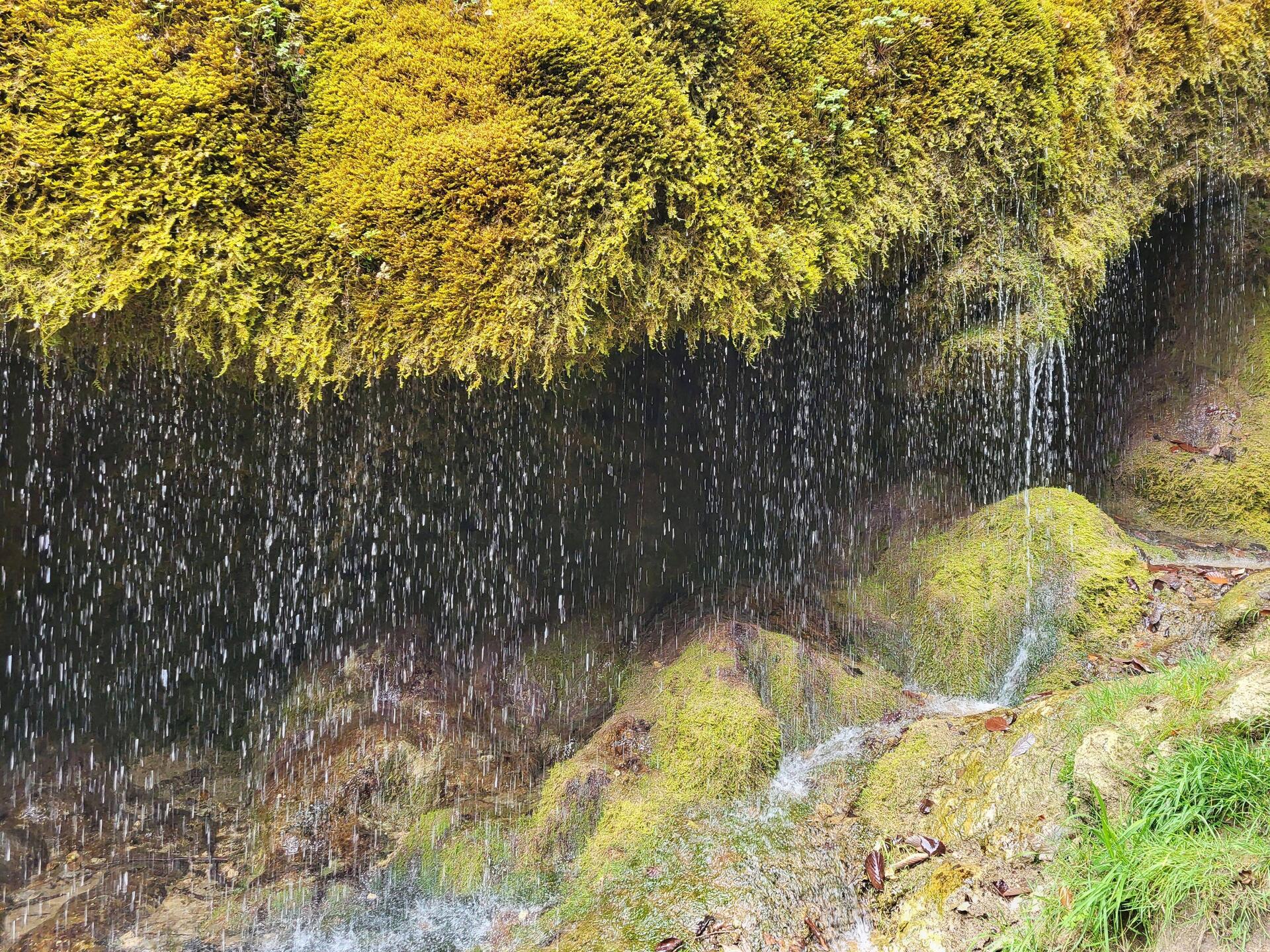 Am Wasserfall Dreimühlen.