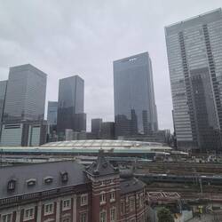 The green train is a shinkansen high speed wonder