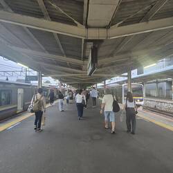 Train home