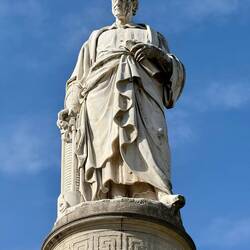 Volta, the creator of the battery.