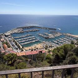 Der Hafen von Blanes