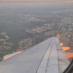 Landeanflug Frankfurt