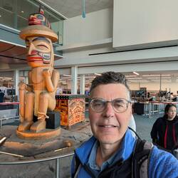 Haida Art Vancouver Airport