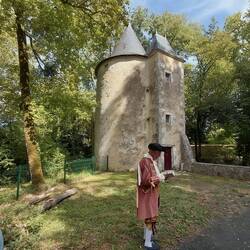 The Tower of Thistles, a watchtower for the outer enclosures of the feudal castle