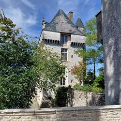 Another tower, home to the Richelieu library, and more interesting windows
