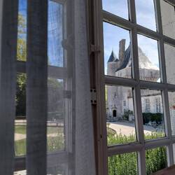 Looking through the window