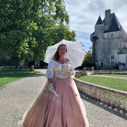 The same women who was serving the lunches was also one of the garden guides
