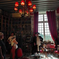 Inside the Richelieu library