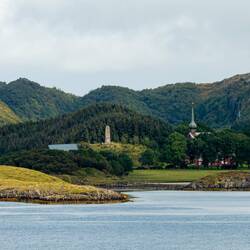 Alstahaug Church; one of three medieval churches in Helgeland; dating to the 12th century.