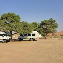 You arrive at a car park to change vehicles