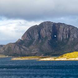 Torghatten is a unique landmark ... a mountain with a hole in it.