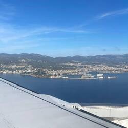 Anflug auf Palma