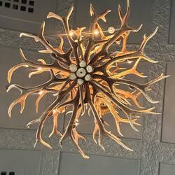 Light fitting in hotel in Broadway