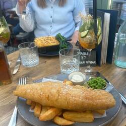 Fish dinners at pub in Henley - The Bull