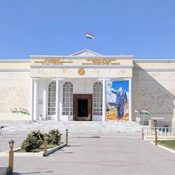Rudaki museum in Panjakent