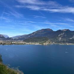 Blick auf den Gardasee