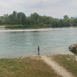 Heute mal Fluss statt Meer (Drin)