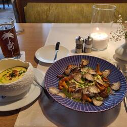 Leckeres Abendessen. 😋