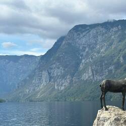 Zlatorog is said to guard magical treasures in the Julian Alps.