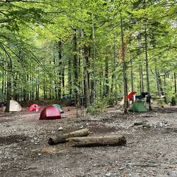 Lakeside camp ground.