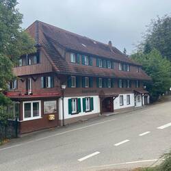 Der Haldenhof, leider geschlossen. Früher konnte man hier übernachten und die Etappe halbieren