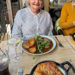 Roast beef & Yorkshire Pudding
