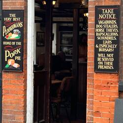 Pub in Canterbury near King's School (reference to bursars)
