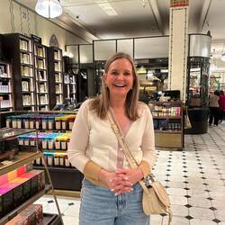 Shopping at Harrods