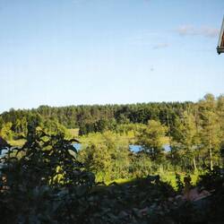 der jetzige Fensterblick