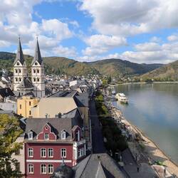 Blick auf Boppard