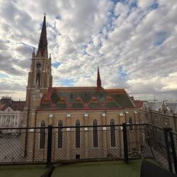 Catholic Church outside my window