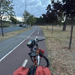High hopes nice bike path
