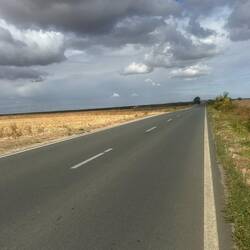 Open farm country and headwinds, just like South Dakota