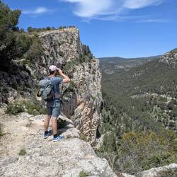 Spotting wildlife at the Barranco del Cint