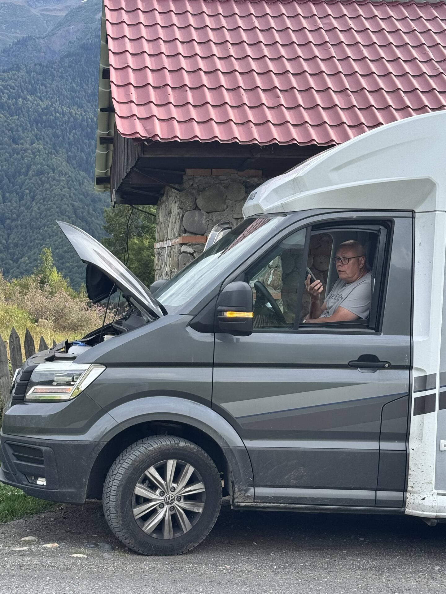 Irgend etwas roch dann überhitzt, da haben wir erst mal ne Pause gemacht
