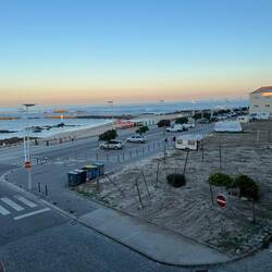 The view from the hostel room window this morning