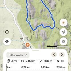 1. Wanderung - Kletterfelsen