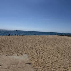 Der Sttand von Malgret de Mar