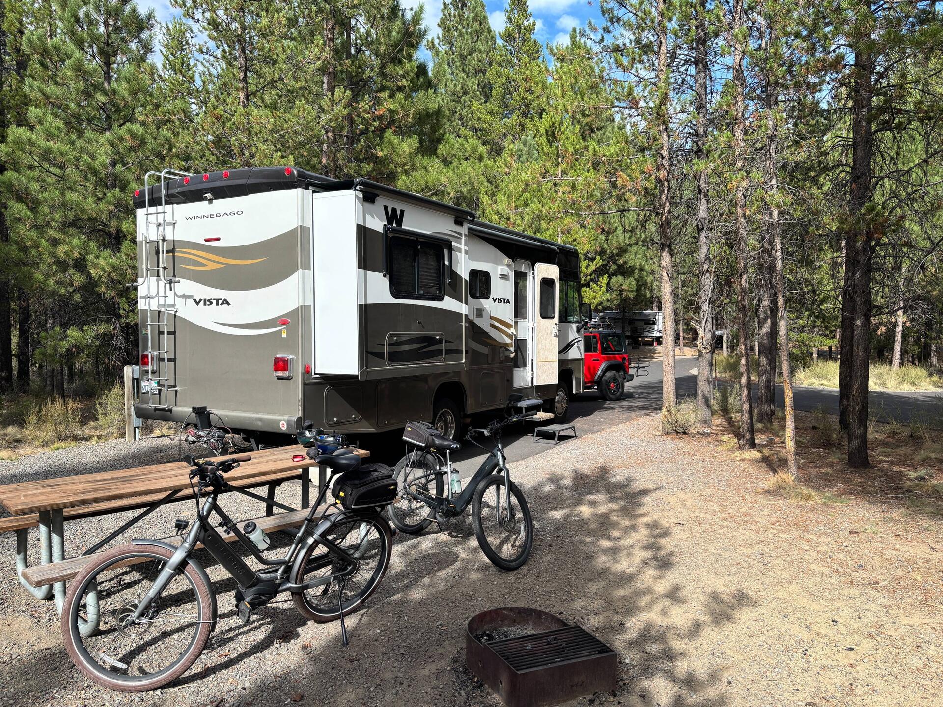 Camp is setup and we are ready to ride