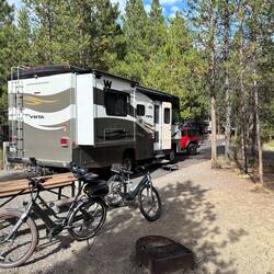 Camp is setup and we are ready to ride
