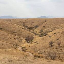 Varied landscapes as we travelled