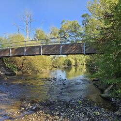 Bike bridge over the Kyll