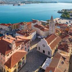 Muggia, looking back to Trieste, photo courtesy of Google.